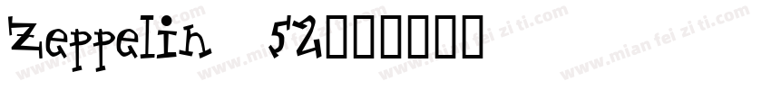 Zeppelin 52字体转换